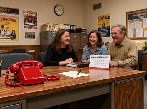 Miniatura 4 de iSoHo, Teléfonos fijos retro de hospitalidad, sin marcación, teléfono de escritorio analógico clásico 2500 amplificado, incluye teléfono con cable