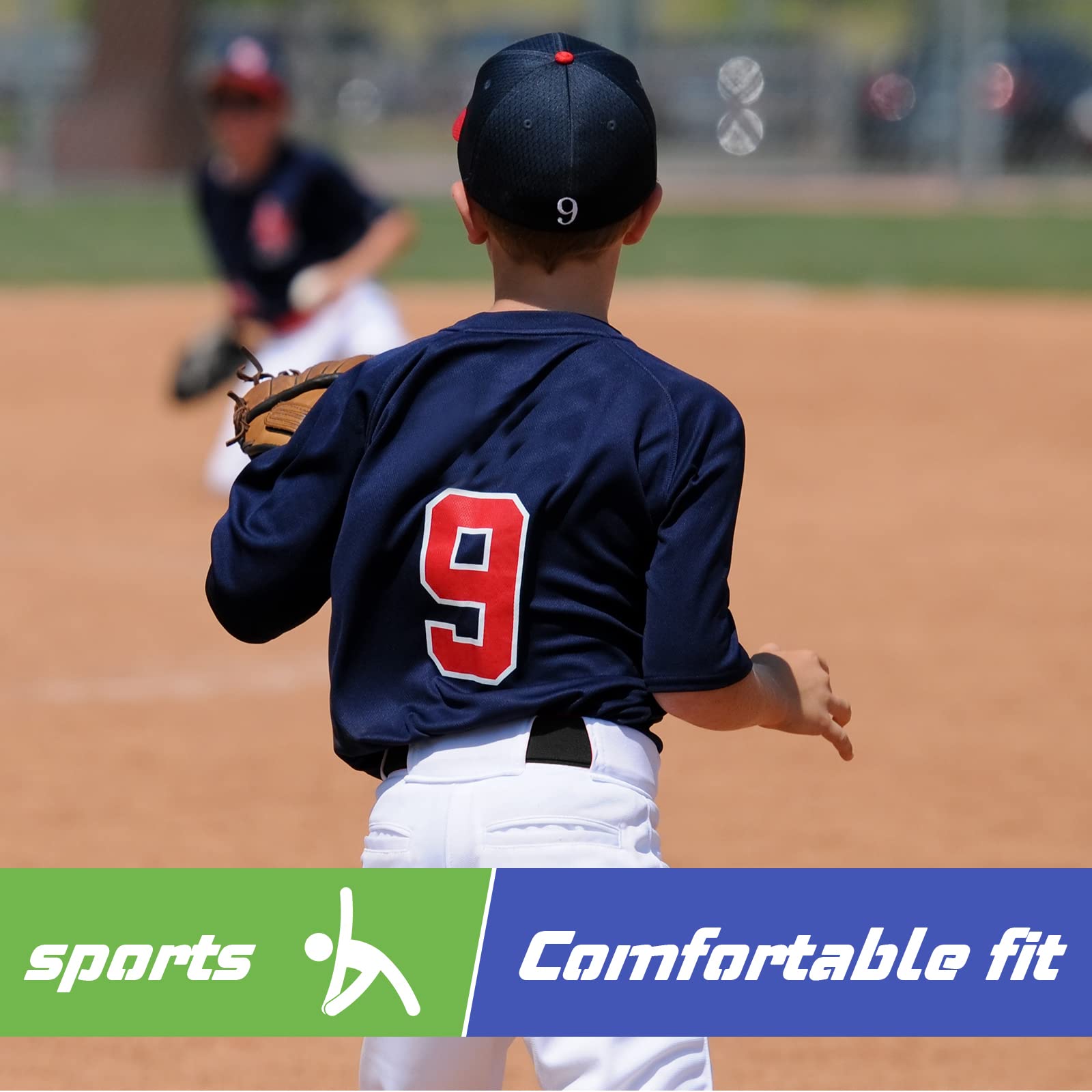 Hercicy 12 Pcs Baseball Belts Softball Belts Bulk for Adult and Youth Adjustable