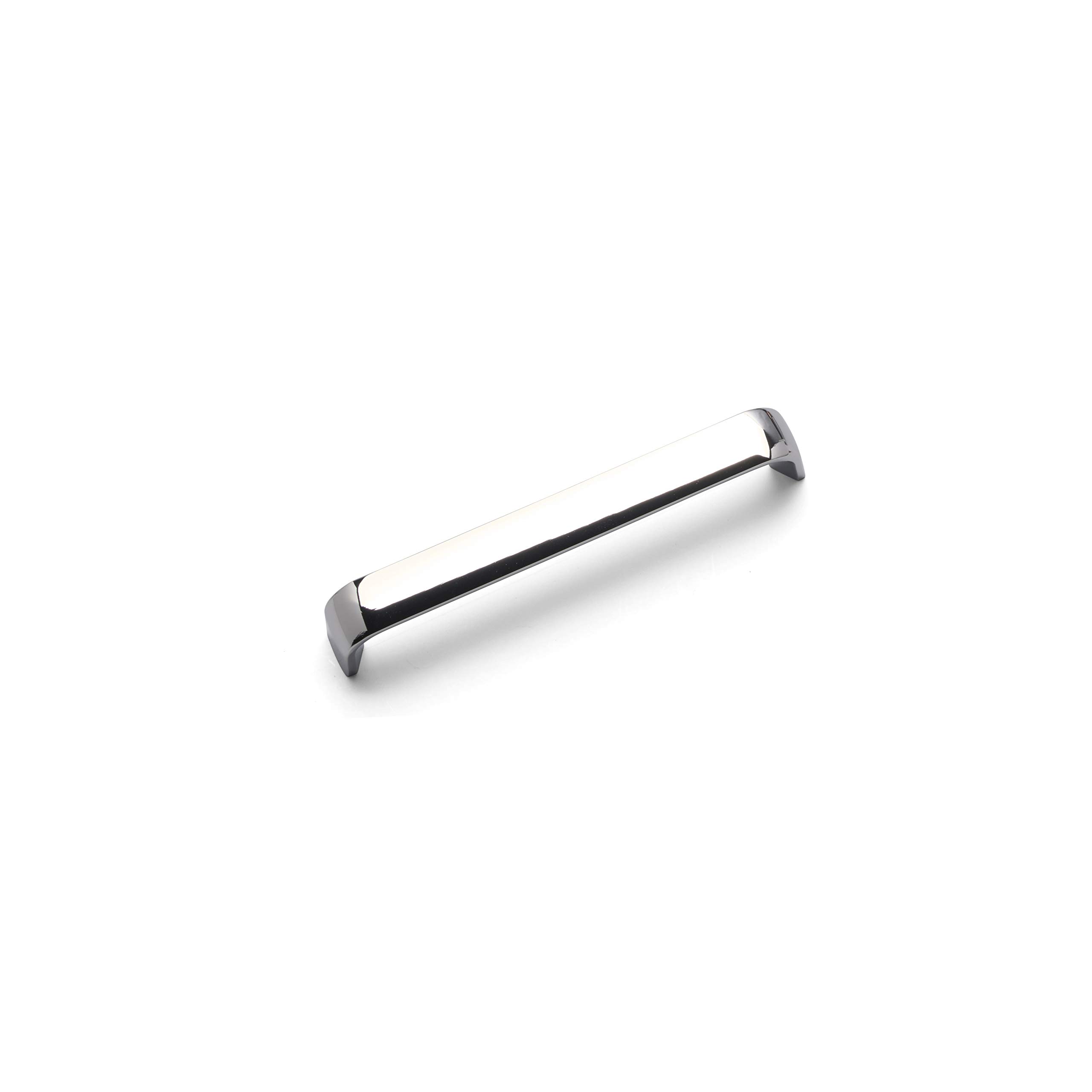 FITTINGSCO Camden D Cabinet Furniture Handles, Various Finishes & Hole Centres (128mm Hole Centres, Chrome)