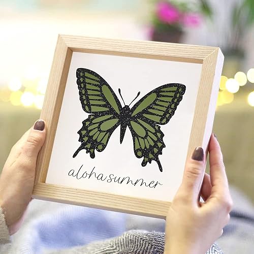 Miniatura 7 de TECKWRAP 001 Series Vinilo adhesivo permanente mate para proyectos de calcomanías de manualidades, 12 pulgadas x 10 pies, verde oliva mate