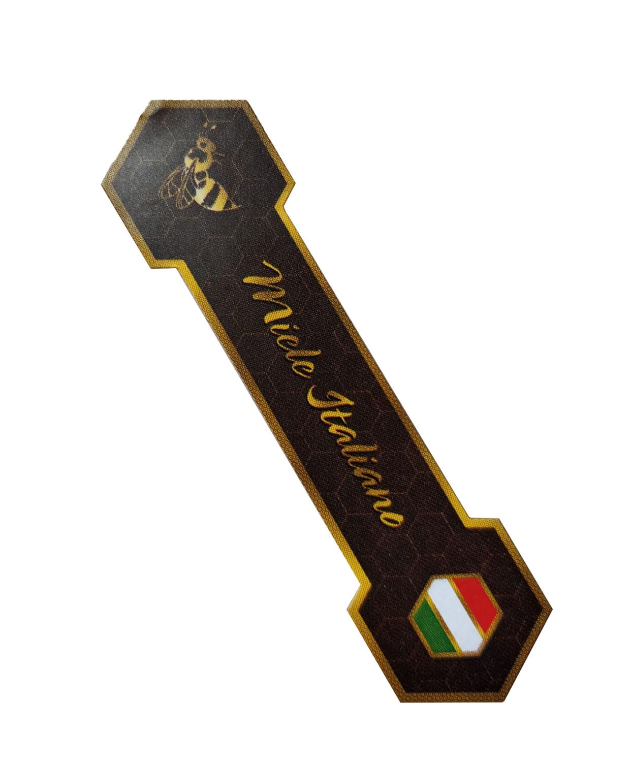 Sigillo di Garanzia per vasetto Miele Elegante - Piccolo - Rotolo da 1000 Etichette adesive - Chiusura di Sicurezza per barattoli e Confezioni Alimentari