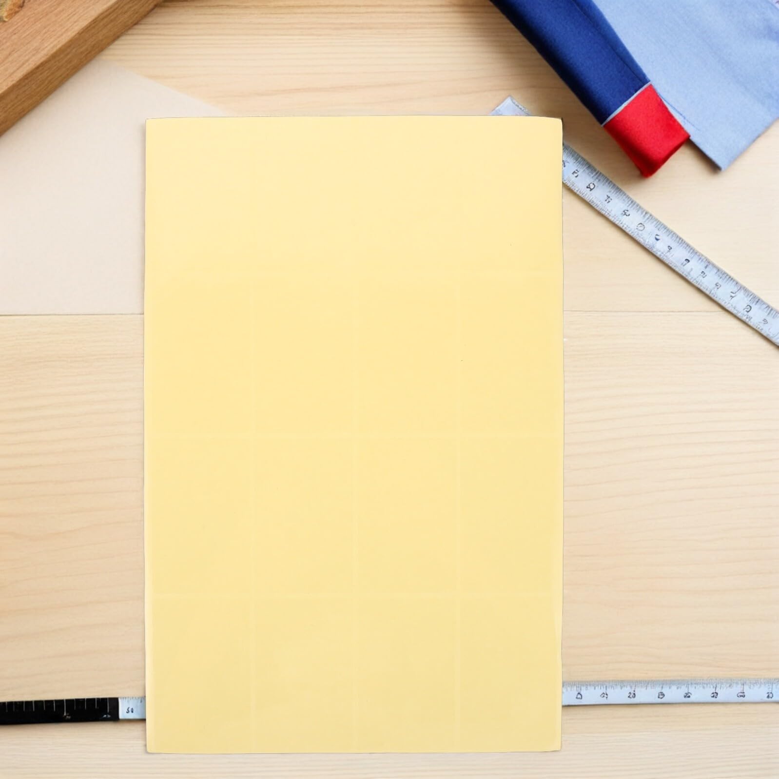 Gatuida 1000 piezas Unidades Etiquetas Adhesivas Transparentes Rectangulares Impermeables para Sellado Cajas Sobres Protección Etiquetas Adhesivas para Paquetería
