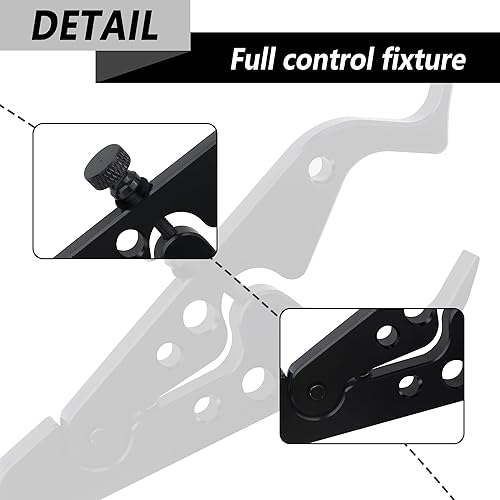 Miniatura 4 de Control de crucero de motocicleta con anillo de silicona, bloqueo de acelerador de motocicleta antifatiga para acelerador de manillar, asistencia
