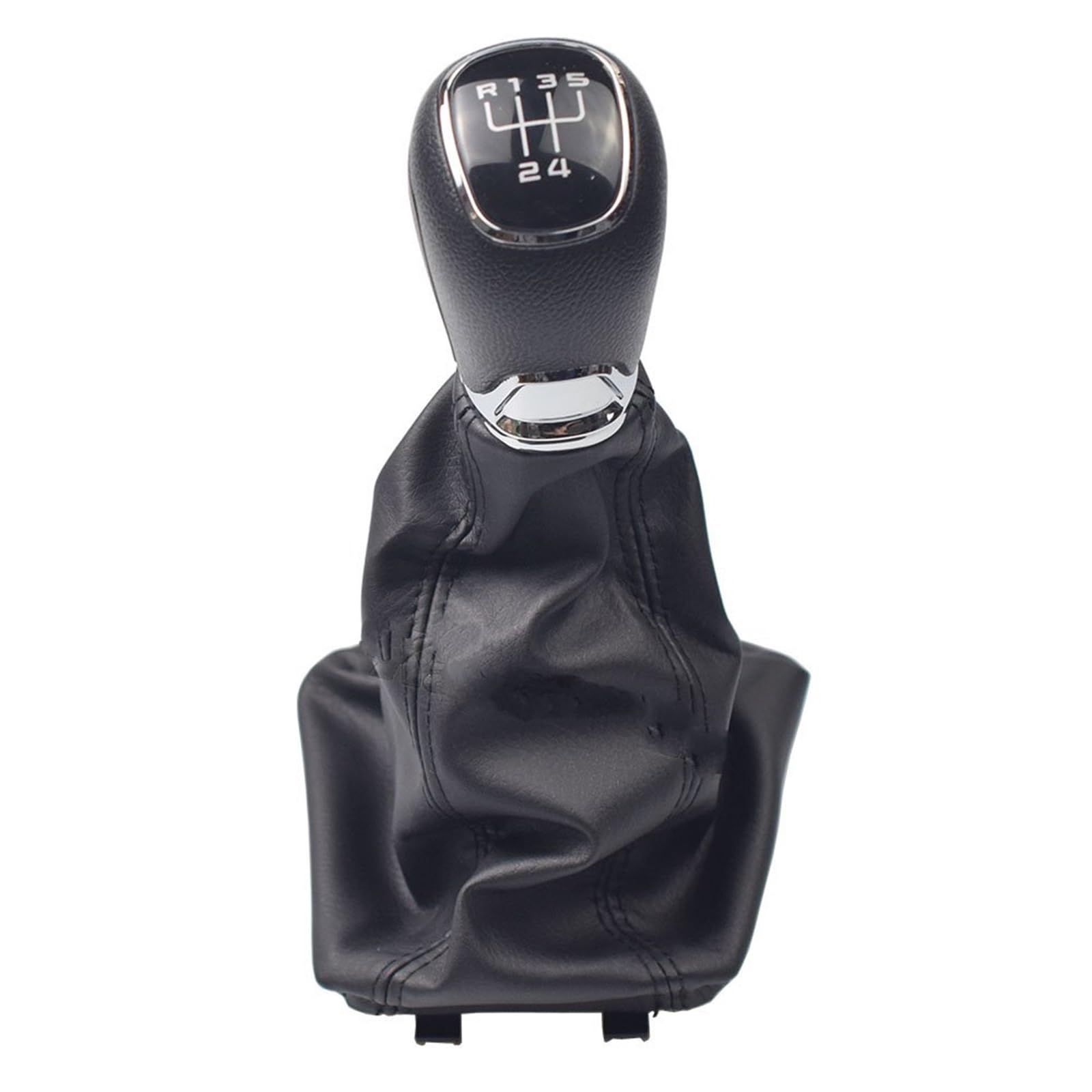 Hsukiho 5 Speed Car Shift Knob Cover For Skoda For Octavia 2004-2012 Car Gear Shift Knob Gearstick Gaiter Boot Kit Shifting Knob Cover(5 Speed)
