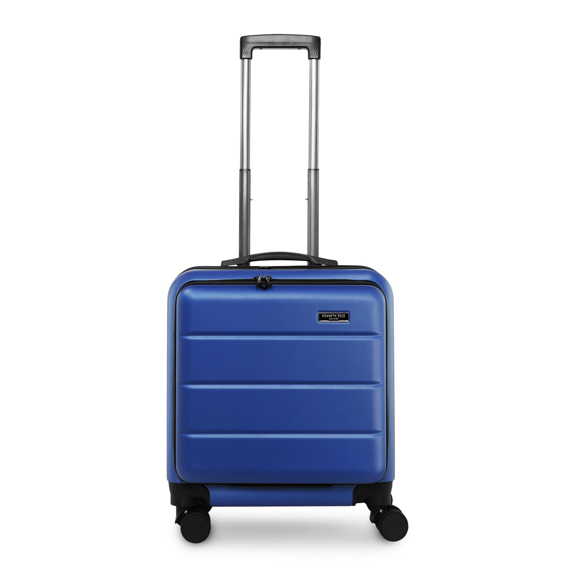 kenneth cole new york Unisex Lightweight Overnighter Trolley Suitcase Or Bag with 8 Wheels & Sturdy 3-Stop Telescopic Handle – Compact, Stylish, & The Ultimate Travel Companion, Blue-picture-10