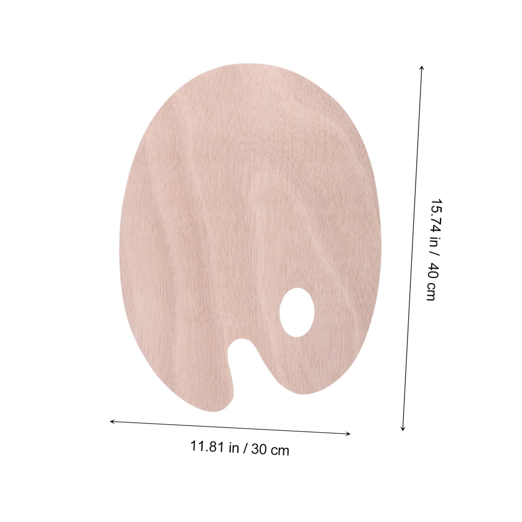 PLAFOPE 2 Pièces Palette de Peinture pour Artistes Plateaux à Pigments Ovales et Carrés Légère Réutilisable et Facile à Nettoyer pour Mélange de Couleurs