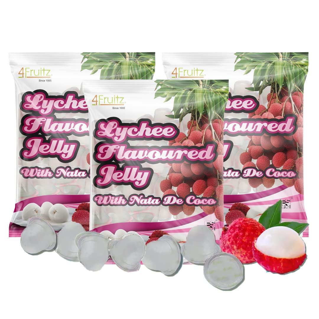 Esnext 4Fruitz Lychee Flavored Jelly With Nata De Coco (300Gram X 3 Packs) (B0B2DZXVWR) Amazon Price History, Amazon Price Tracker