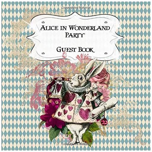 Alice in Wonderland Party Guest Book