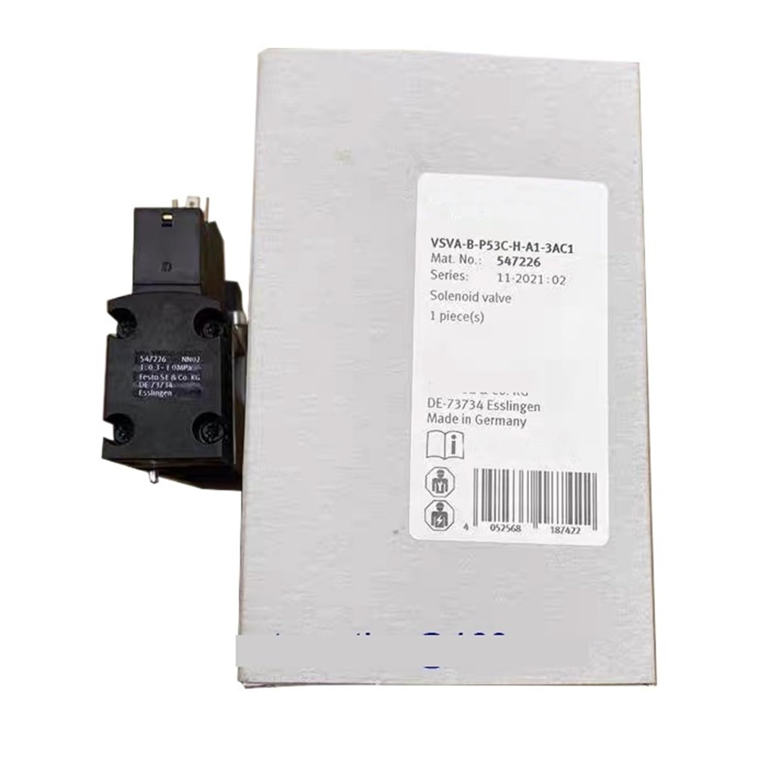 Distributeur pneumatique VSVA-B-P53C-H-A2-1R5L 546771 électrovanne 5/3 voies commande interne
