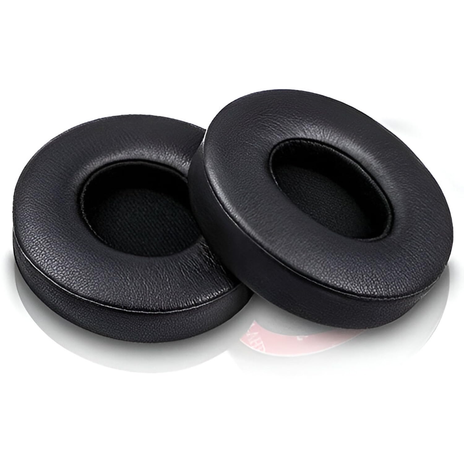 Syga Extra Thick Replacement Earpads for Beats Solo 2 & 3 - Ear Pads for Beats Solo 2 & 3 Wireless ON-Ear Headphones - Soft Leather, Luxury Memory Foam, Strong Adhesive | Black