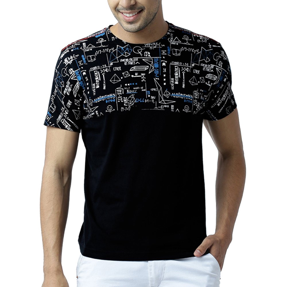 HUETRAP Men's Various Things Black T Shirt