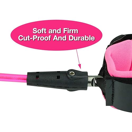 Miniatura 3 de Anti Perdida Seguridad Muñequera Niño Arnés de Seguridad Correa Correa Cuerda Correa de Mano para Caminar Correa de Mano Banda Pulsera (4.9 ft Ros