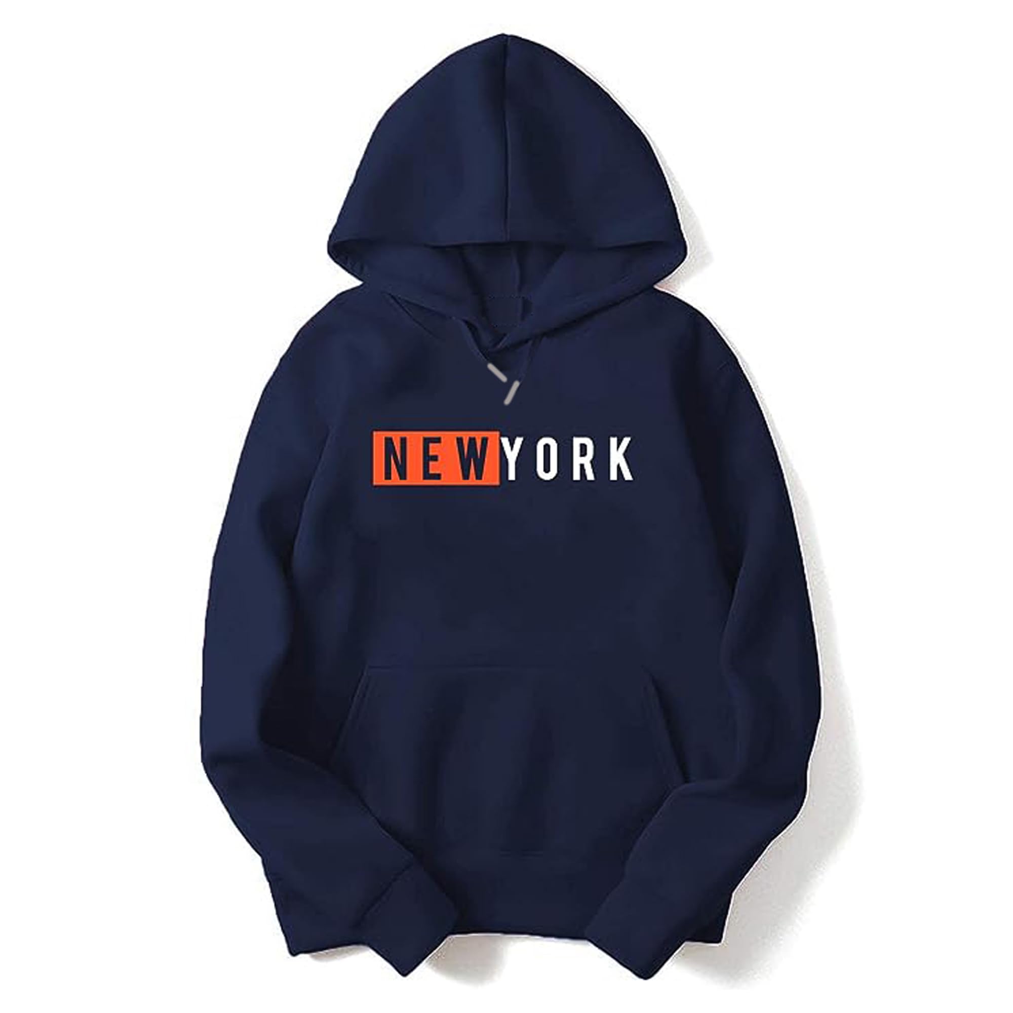 fashion gallery Printed Fleece Hooded Jacket for Men-picture-20