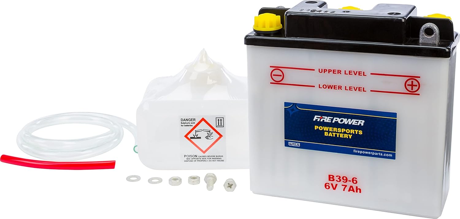 Fire Power Conventional Battery With Acid Pack