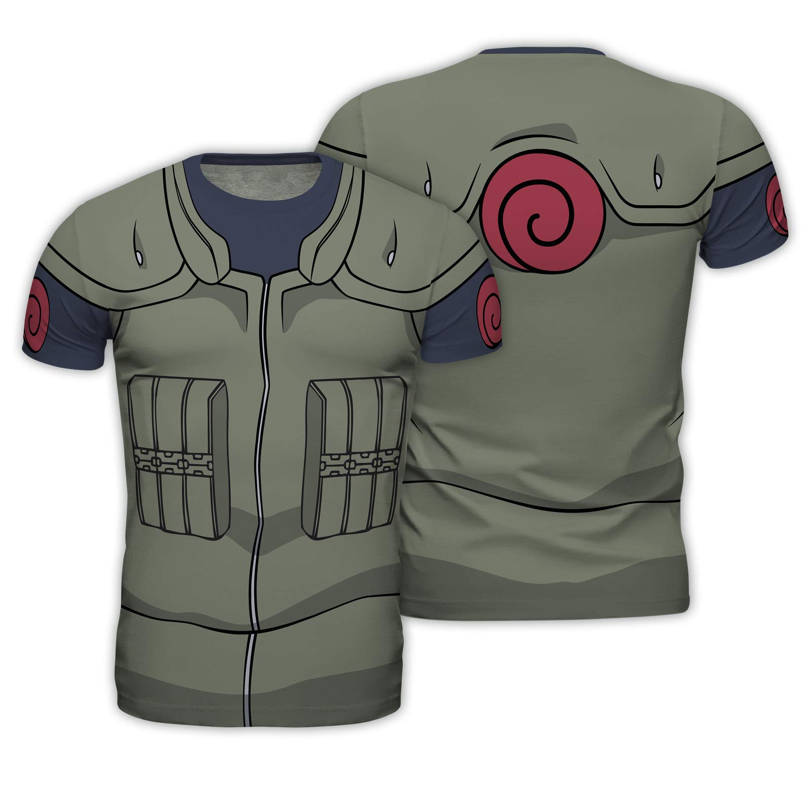 Naruto Shippuden - Replica "Kakashi suit" Men's Medium T-Shirt - Multi-Colour