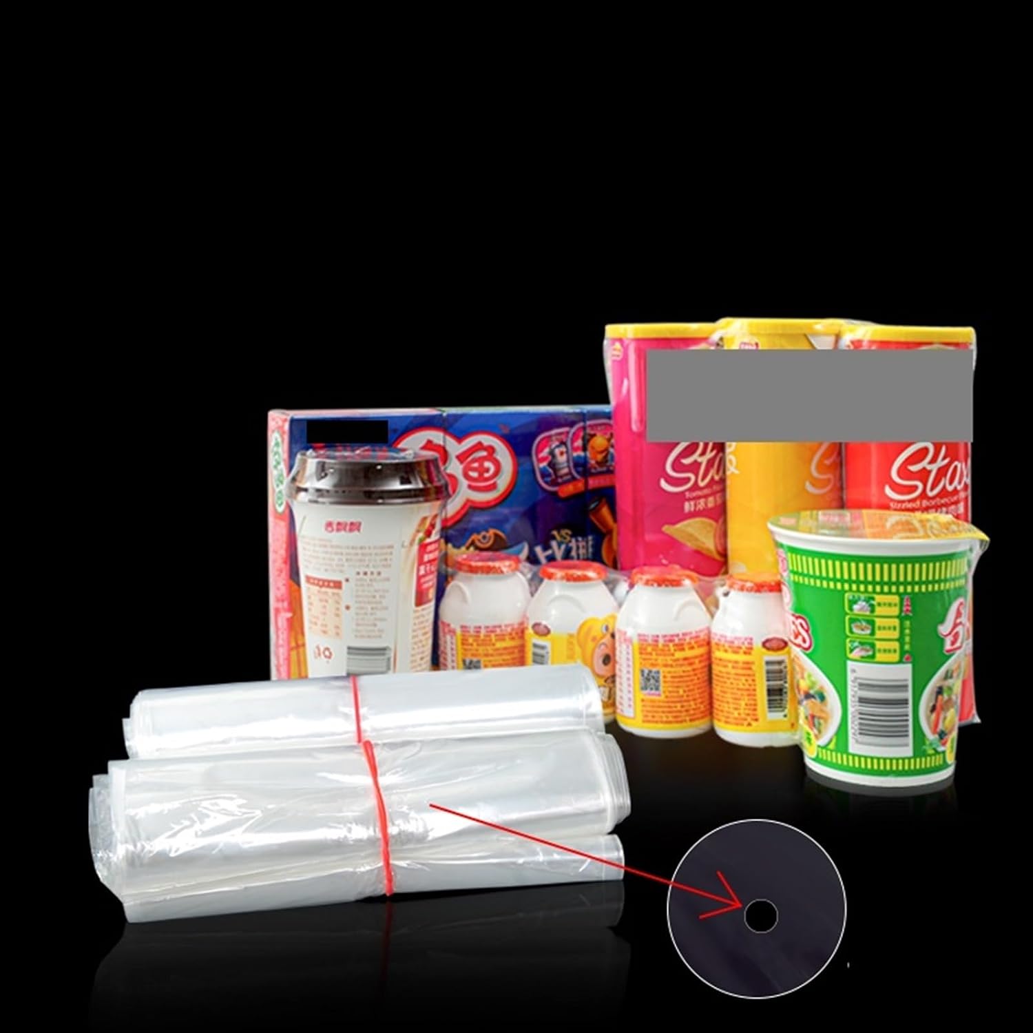 100 Pieces Clear Heat Shrink Wrap POF 0.8mil Thickness Heat Shrinkable Bags for Packagaing Collection Homemade DIY Gifts Books Shoes Crafts Makeup Cookie 13.5cm-40cm (Size : 24.2x40cm)