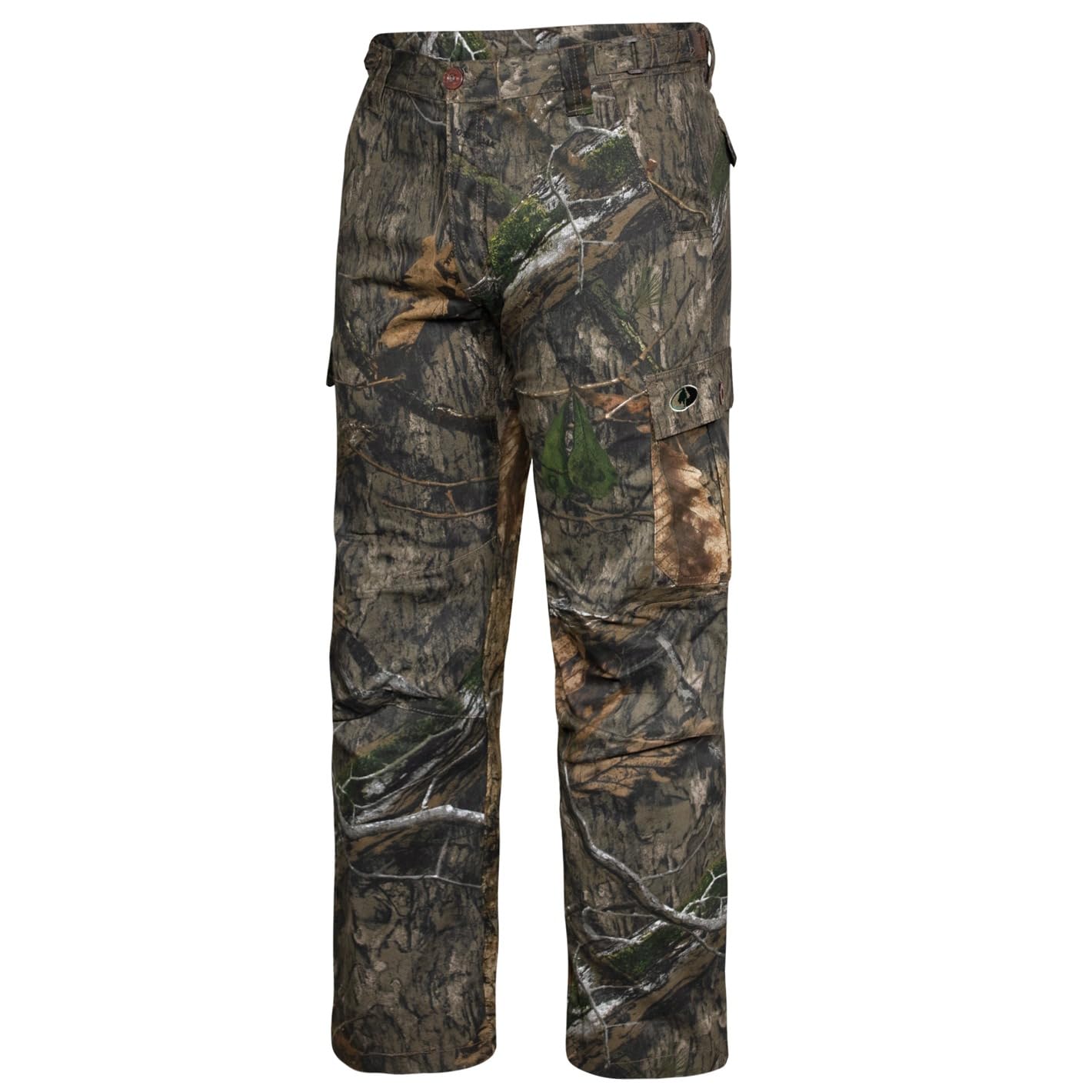 Mossy Oak Men's Hunting Pants Camo Cotton Mill Flex, Country DNA, X-Large