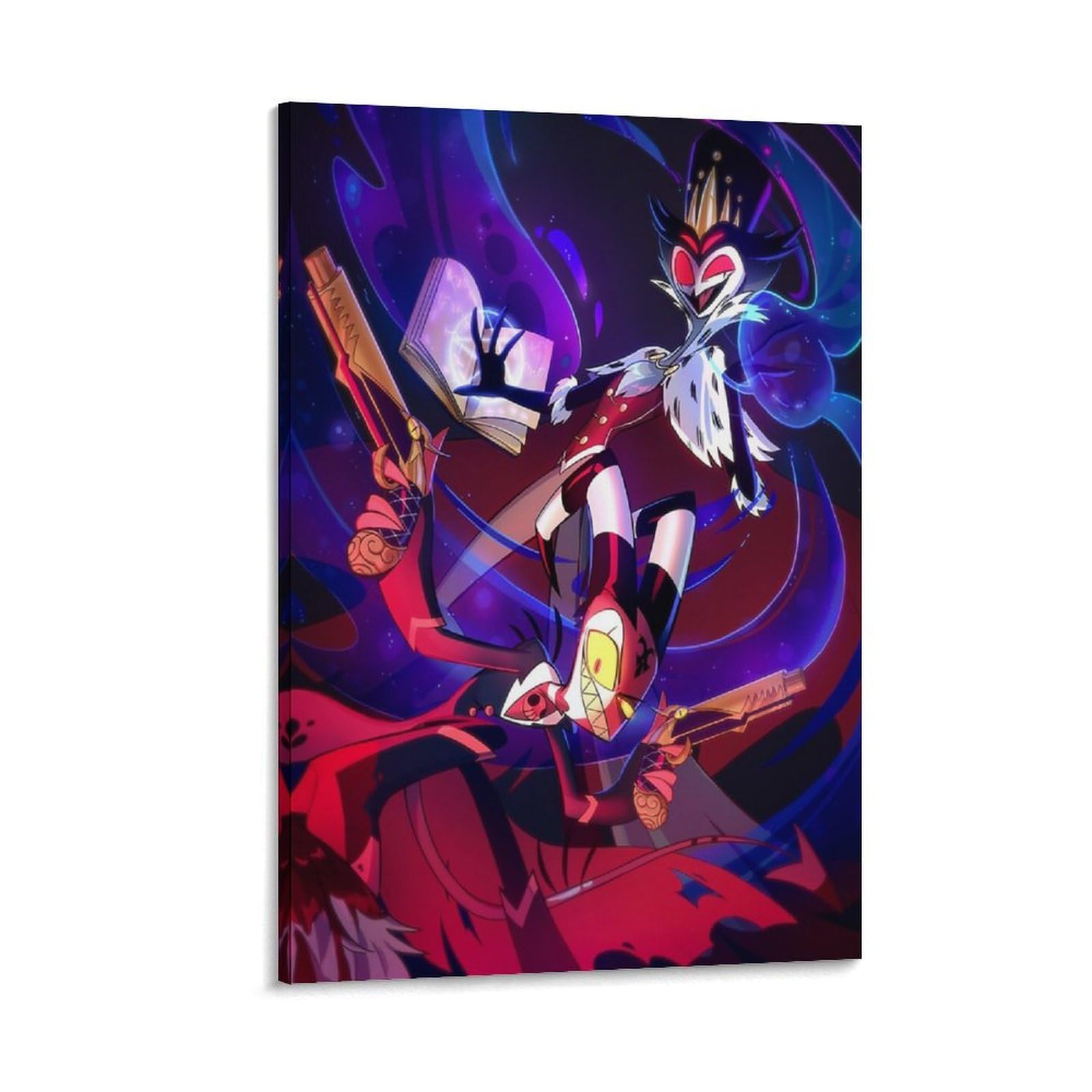 cuipo Blitz & Stolas Poster Posters Wall Art Painting Canvas Gift Living Room Prints Bedroom Decor Poster Artworks 12x18inch(30x45cm)