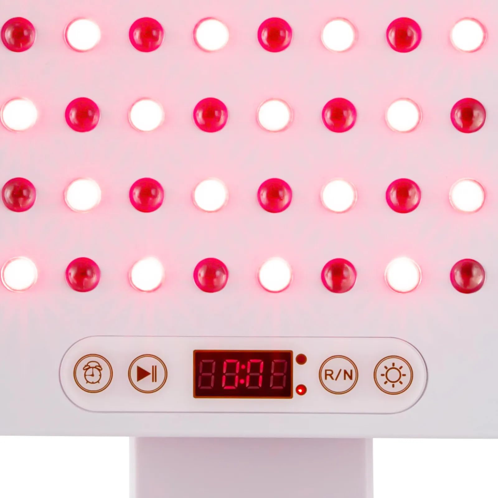Rotlichtgerät, 80 Led Infrarot-Wärmestrahler Rotlichttherapiegerät 660nm:850nm Infrarotlichttherapie Mit Timer, 3 Helligkeit Verstellbar, Für Gelenk- Und Muskelschmerzlinderung