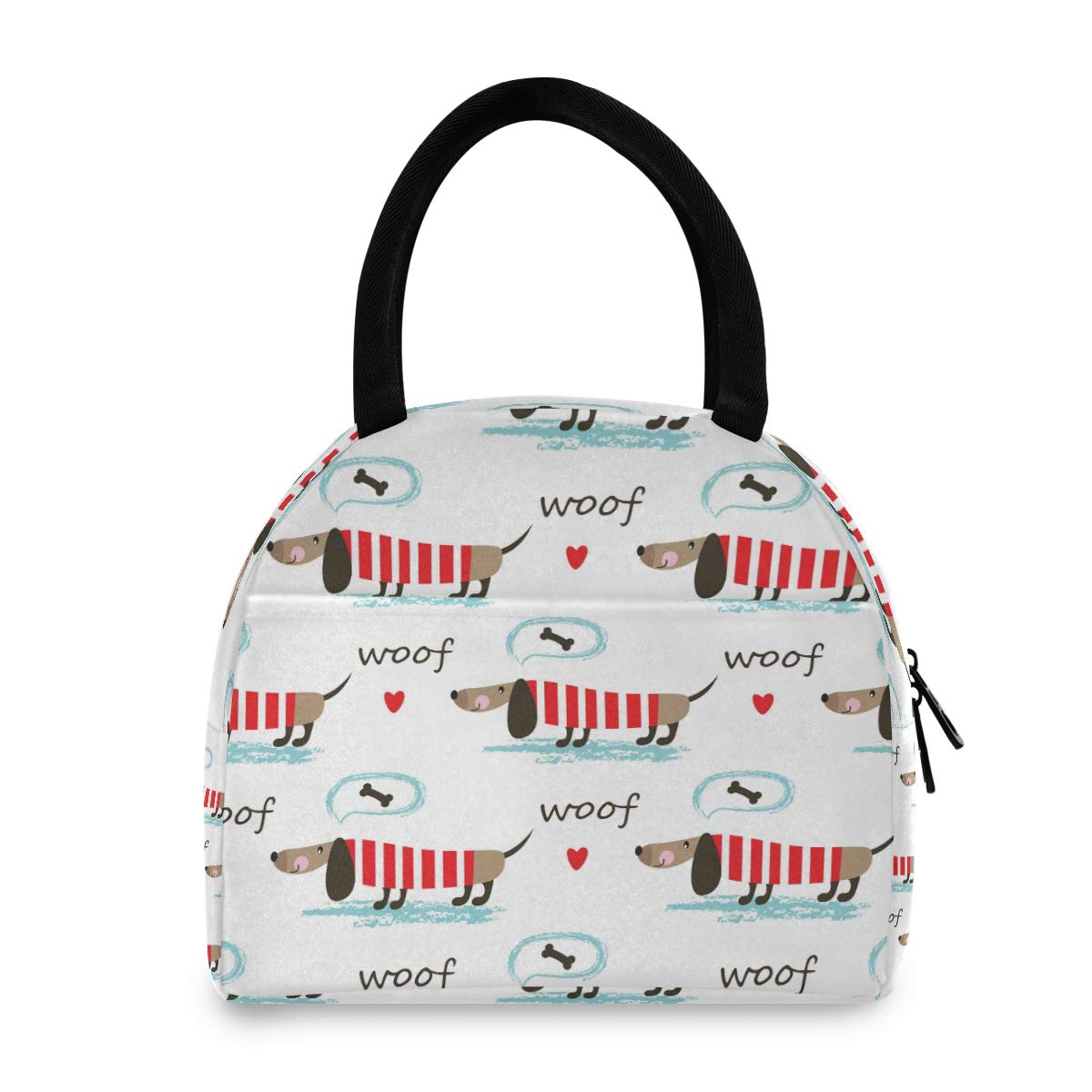 I Love My Dog Sac à Déjeuner Isotherme Motif Teckel Pour Homme Et Femme