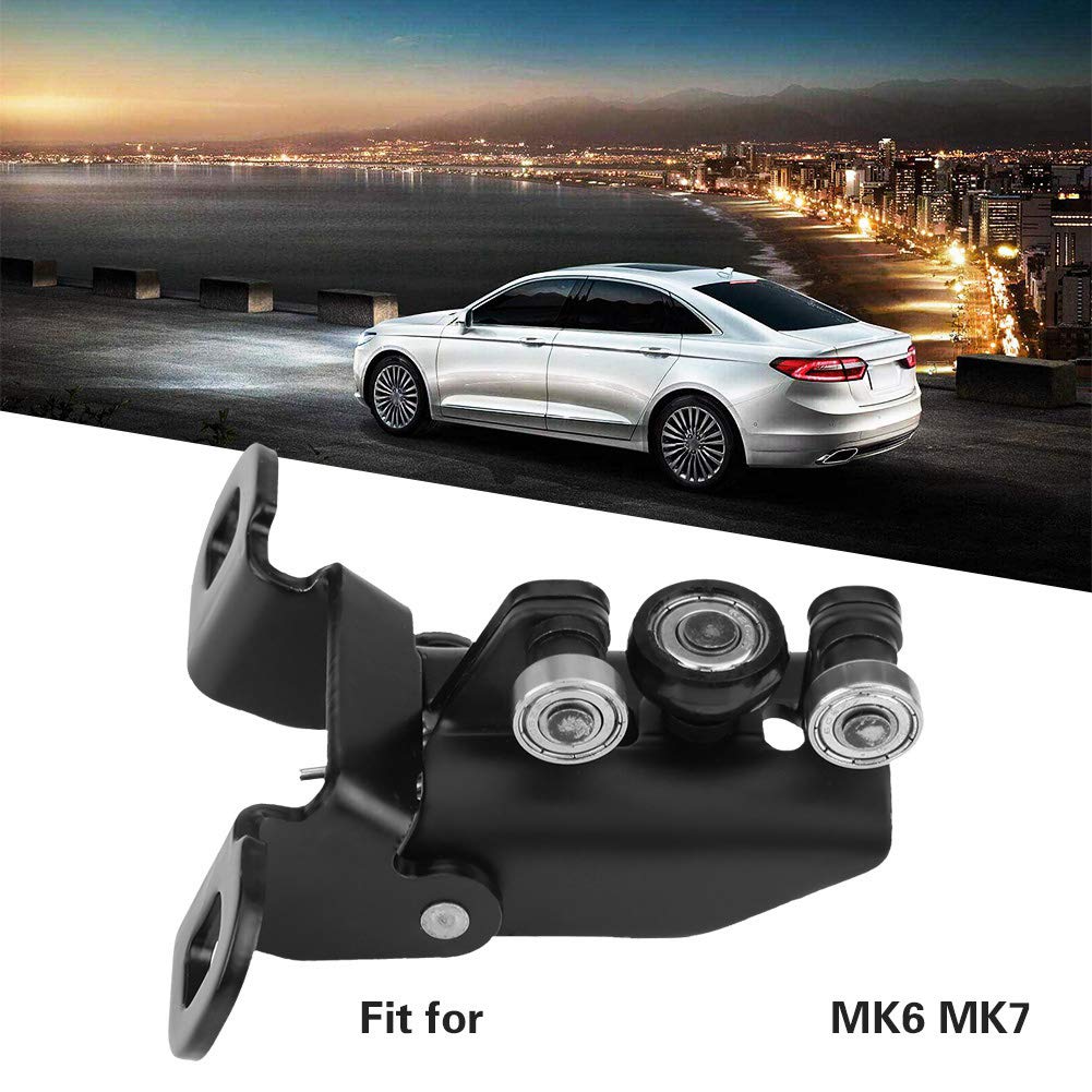 KIMISS Guida a Rulli per Porte, Set di Guide per Guide a Rulli per Porte Scorrevoli 3 Pezzi per TRANSIT MK6 MK7 1705694 4796304 4796308 1639