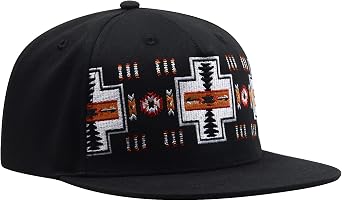 Summer Baseball Cap-Embroided Snap Back- Oregon Trail Design