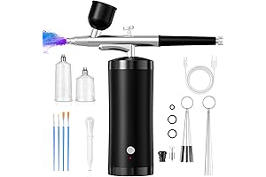 48PSI Rechargeable Airbrush Kit With Compressor