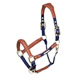 Shires Velociti Lusso Padded Halter - Leather Breakaway