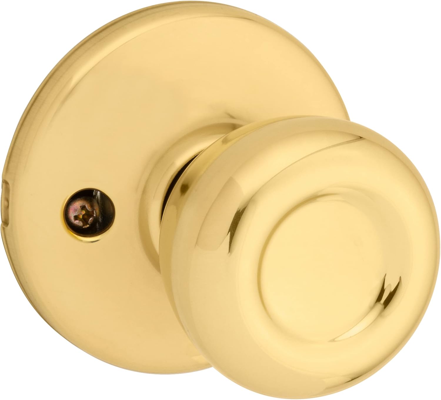 Kwikset Tylo Dummy Door Knob, Single Sided Handle for Closets, French