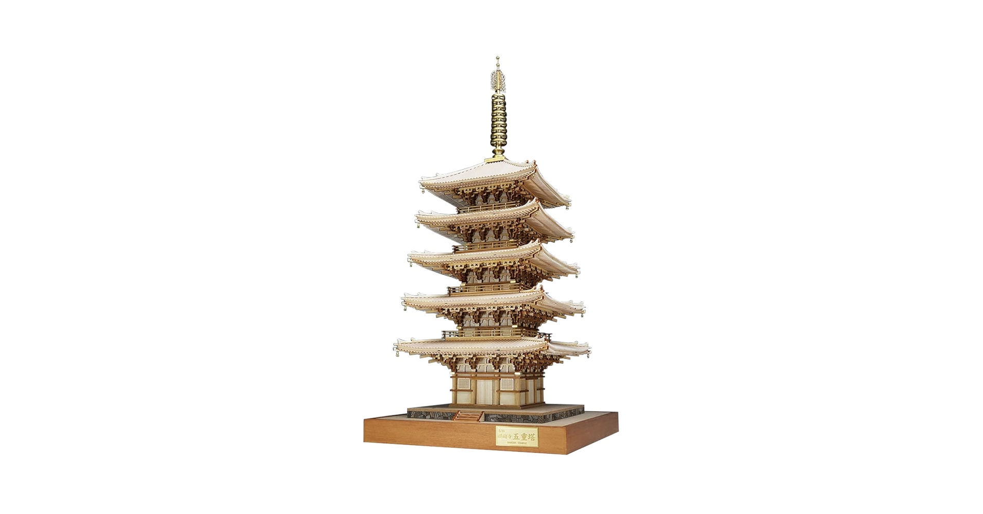 Amazon | ウッディジョー 1/75 醍醐寺 五重塔 木製模型 組み立て