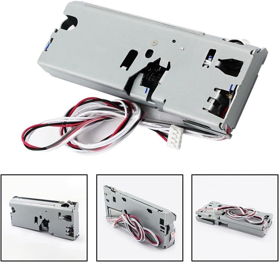 Receipt Printer Automatic Paper Cutter Replacement Unit 1235960, For TM220PA U220PB U220B U288B Models, Metal Construction For Auto Cutting In Office And Business