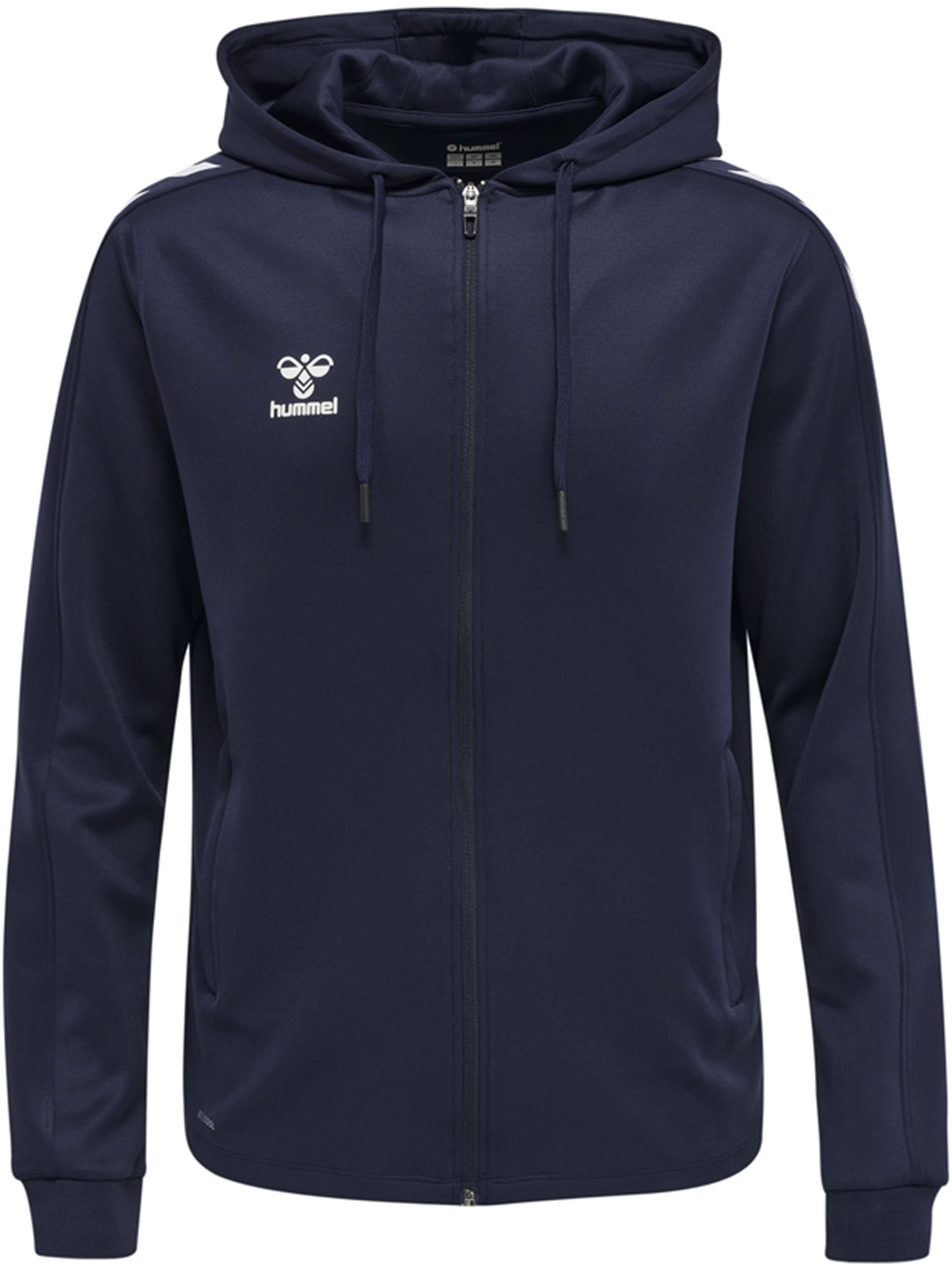hummel Hmlcore Multisport Adult Hooded Pullover, Breathable, Quick-Drying, Size