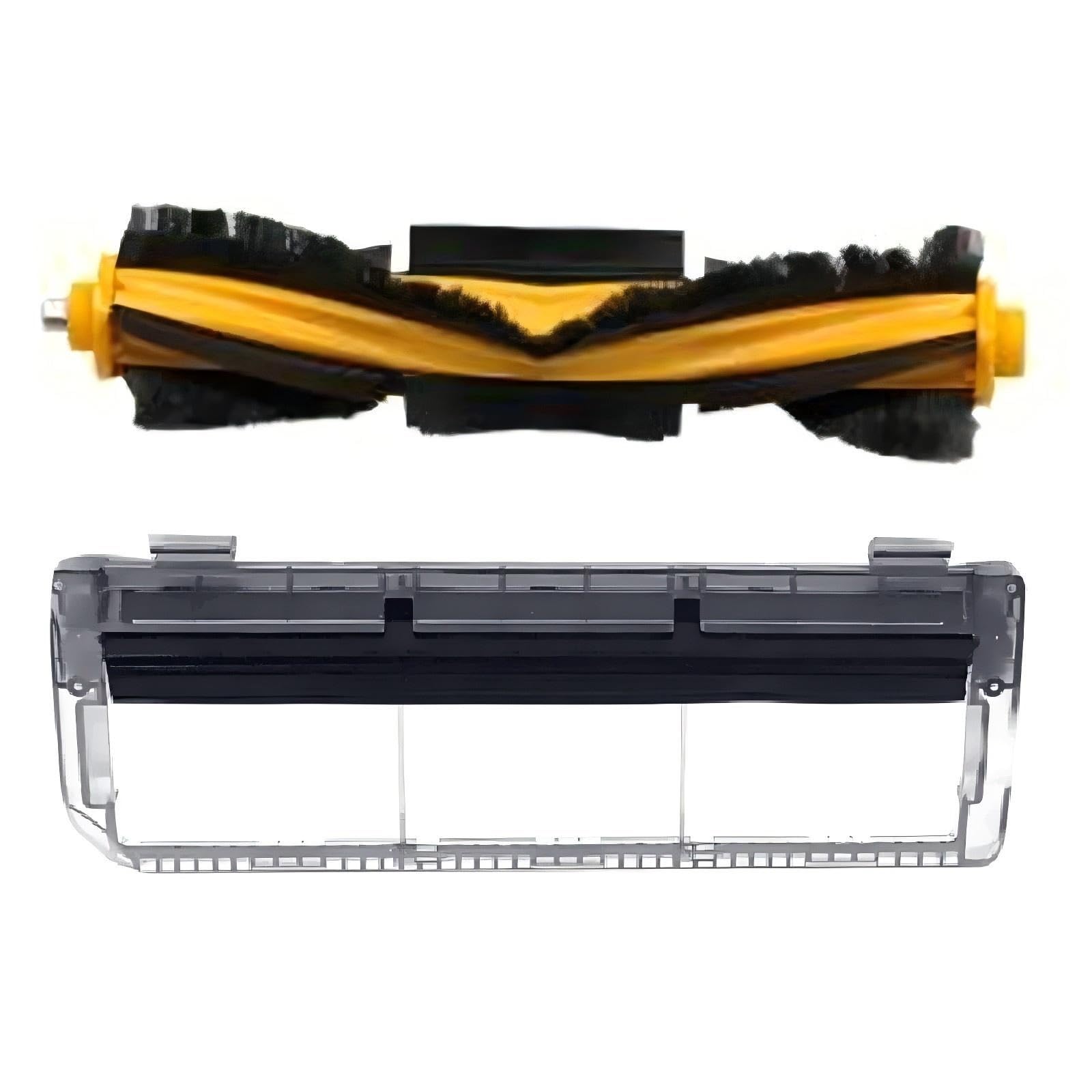 Kit de Cubierta del Cepillo Principal de Repuesto for aspiradora, Compatible con Ecovacs Deebot Ozmo 900 DN5G。Piezas de aspiradora