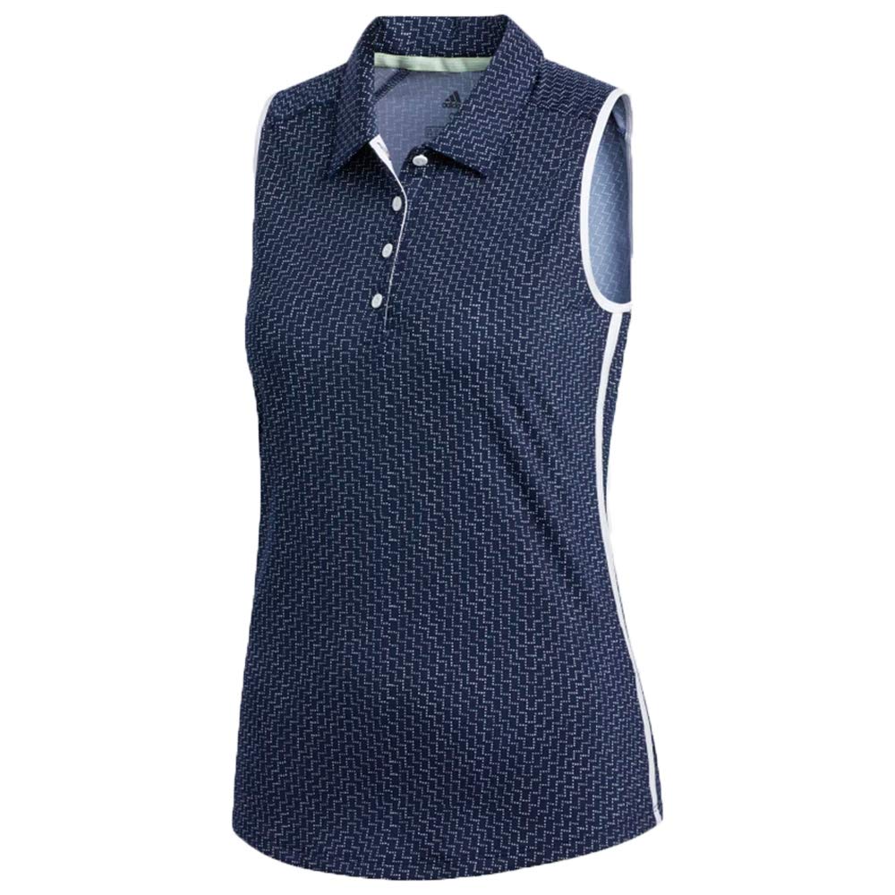 adidas Women's Ultimate Print Sleeveless Polo