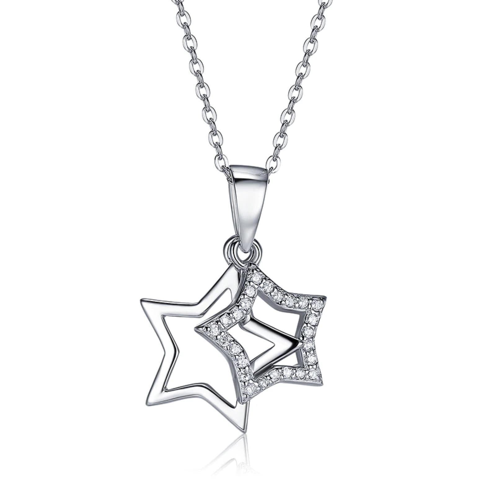 Collier de mariage en forme d'étoile, le cadeau idéal pour célébrer une union unique - 6