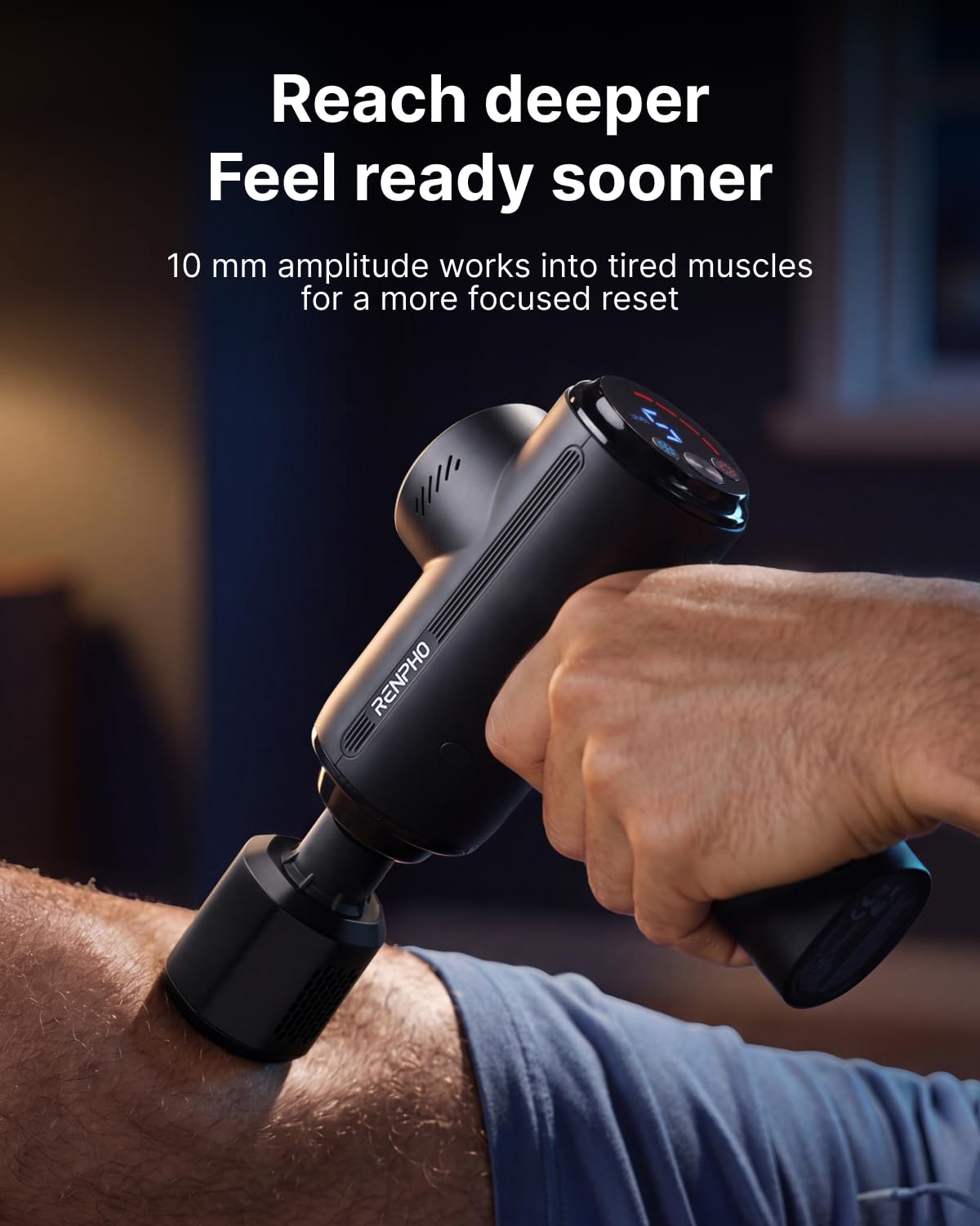 RENPHO Massage Gun - Heat & Cold Therapy -4 RENPHO Massage Gun - Heat & Cold Therapy -4