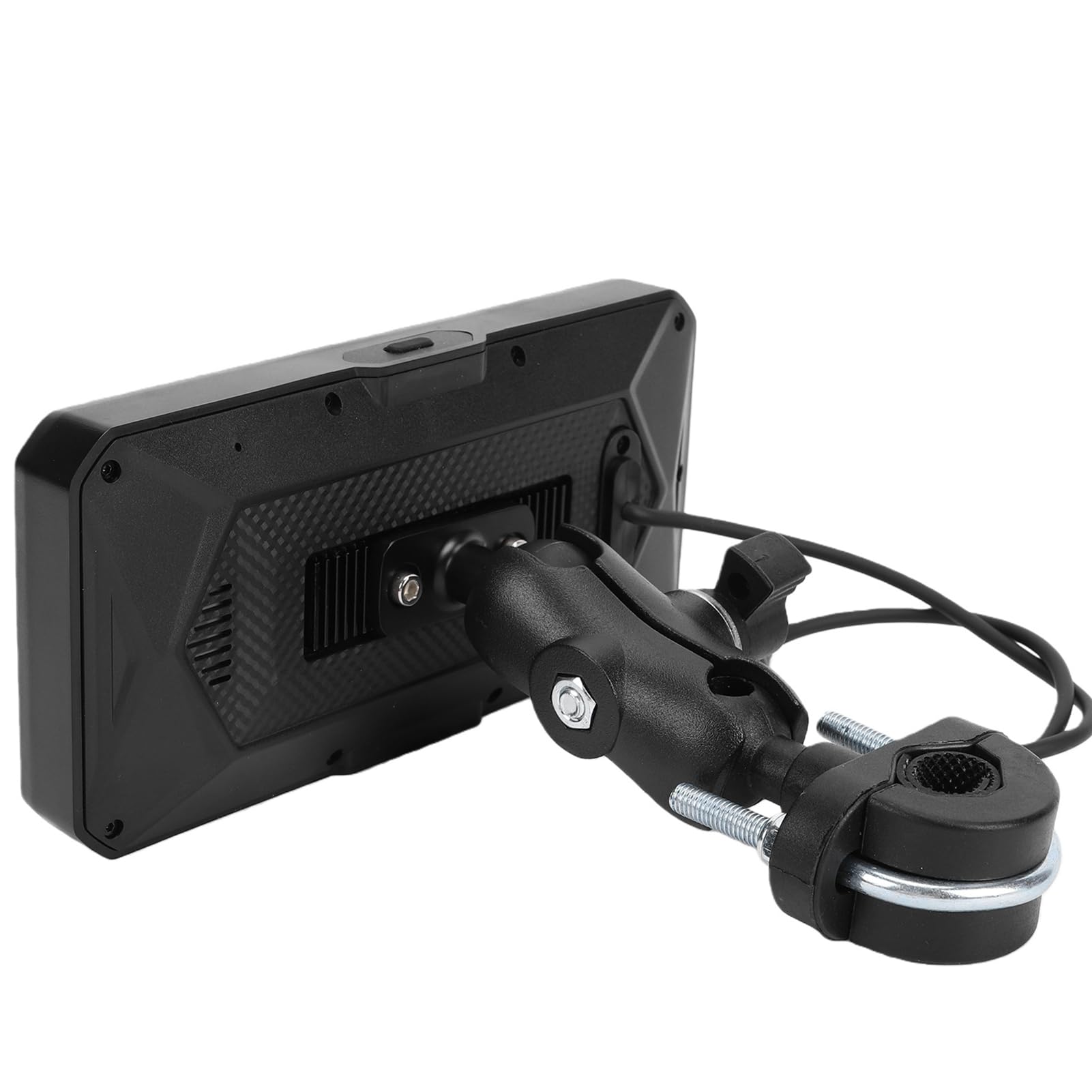 Yosoo Health Gear Kamera Samochodowa Motocykla Wyświetlacz o Przekątnej 6,25 Cala Rejestrator Jazdy Motocyklem z obudową ze Stopu ABS Podwójne Kamery 12 MP o Kącie 150 Stopni Wi-Fi 5,8 GHz dla