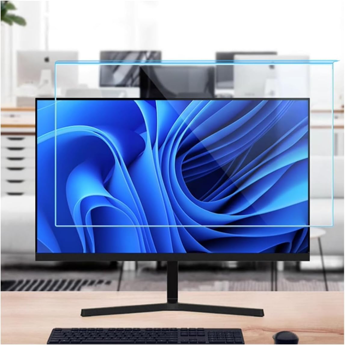 Pellicola per la Privacy del Laptop, Pellicola per la Privacy del Computer, Pellicola Protettiva per Gli Occhi antiriflesso della Luce Blu, Adatta per schermi da 18 ，18/20in 458x280mm