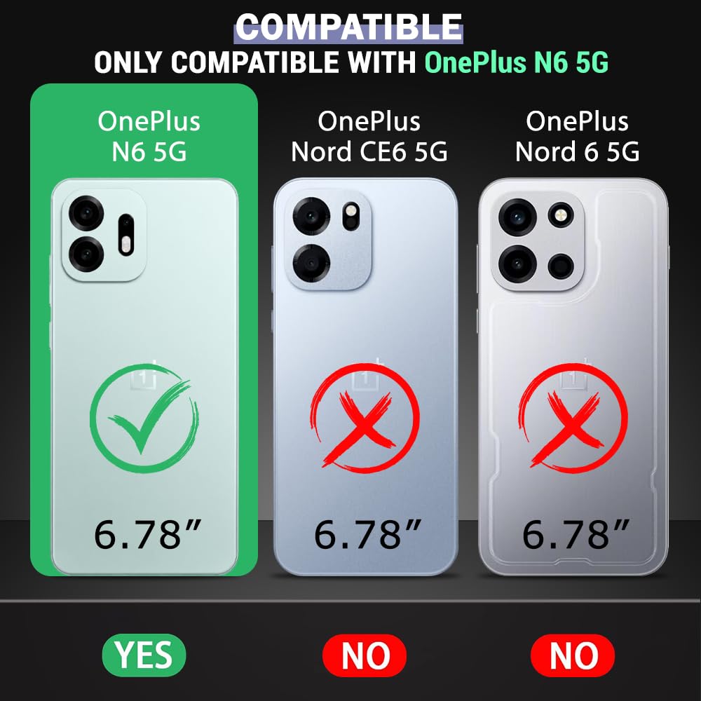 TheGiftKart Crystal Clear Back Cover Case for OnePlus N6 5G | 360 Degree Protection | Shock Proof Design | Transparent Back Cover Case for OnePlus N6 5G (PC & TPU, Transparent Bumper) — Amazon image 2