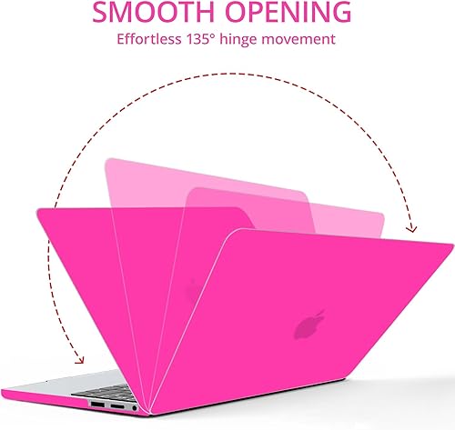Miniatura 10 de Anban Funda compatible con MacBook Pro de 13 pulgadas 2024 2023 M2, 2022-2016 M1 A2338 A2251 A2289 A2159 A1989 A1708 A1706, carcasa rígida de
