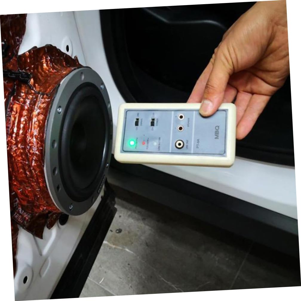 Gatuida 3pezzi Tester Di Polarity Per Altoparlanti Strumento Di Misura Fase Per Sistemi Audio Auto Verifica Polarity Altoparlanti Portatile e Affidabile Per Subwoofer