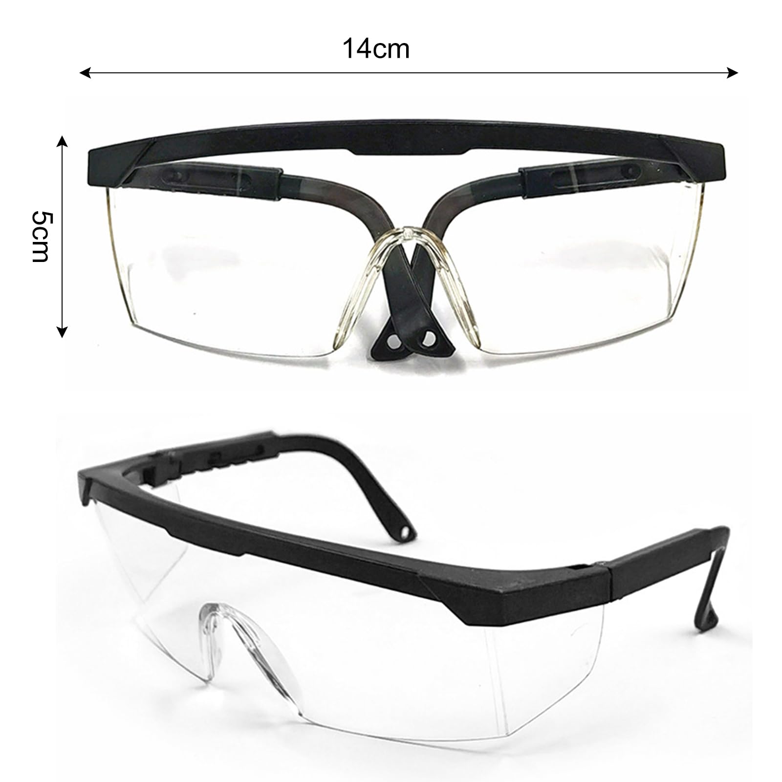 FOSDICK 3 PCS Safety Glasses for Work Protective Safety Goggles - Image 2