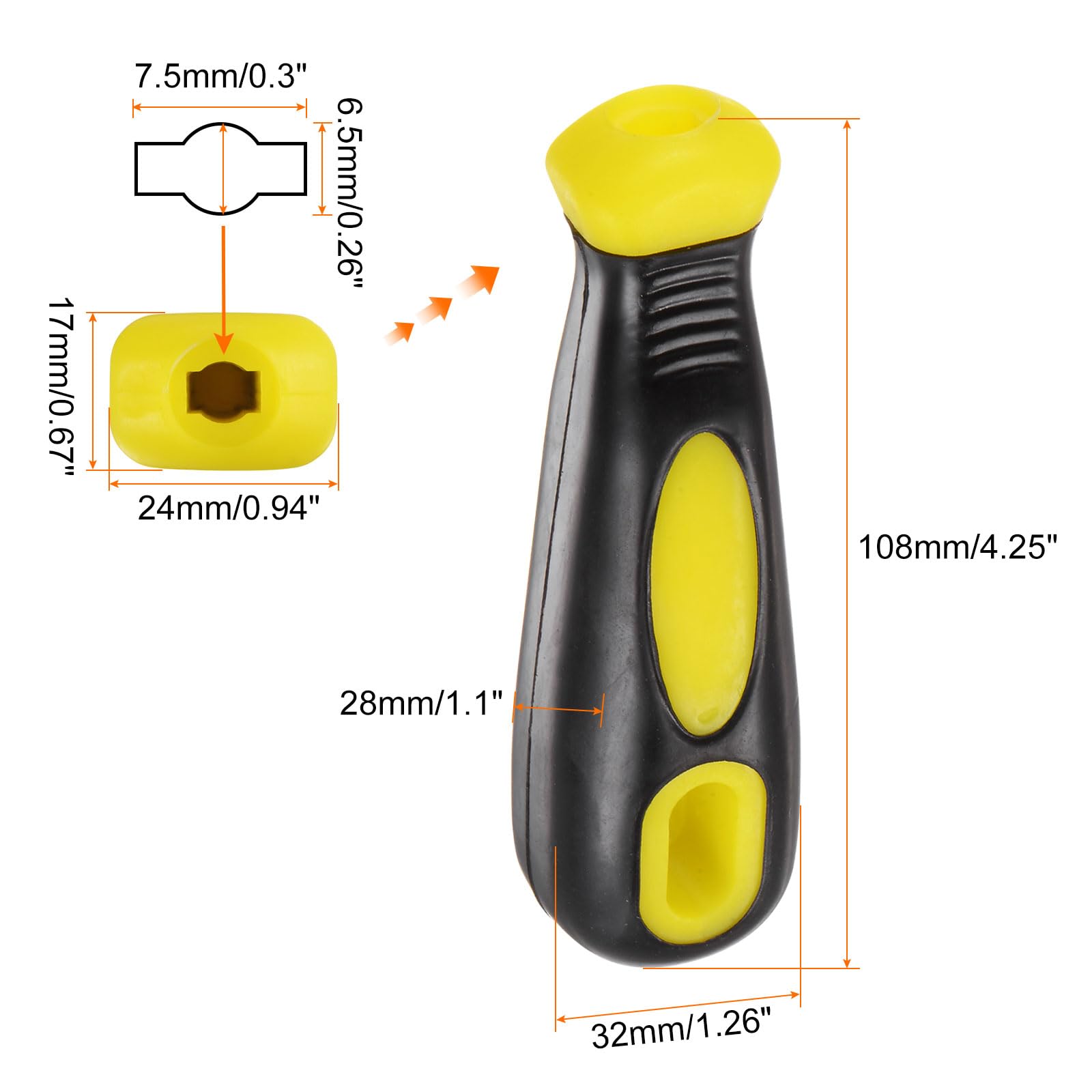 4 Stück Flanschgleitlager Aus Nylon – 10 Mm Bohrung X 12 Mm Außen-Ø, Länge 23,3 Mm, Selbstschmierend