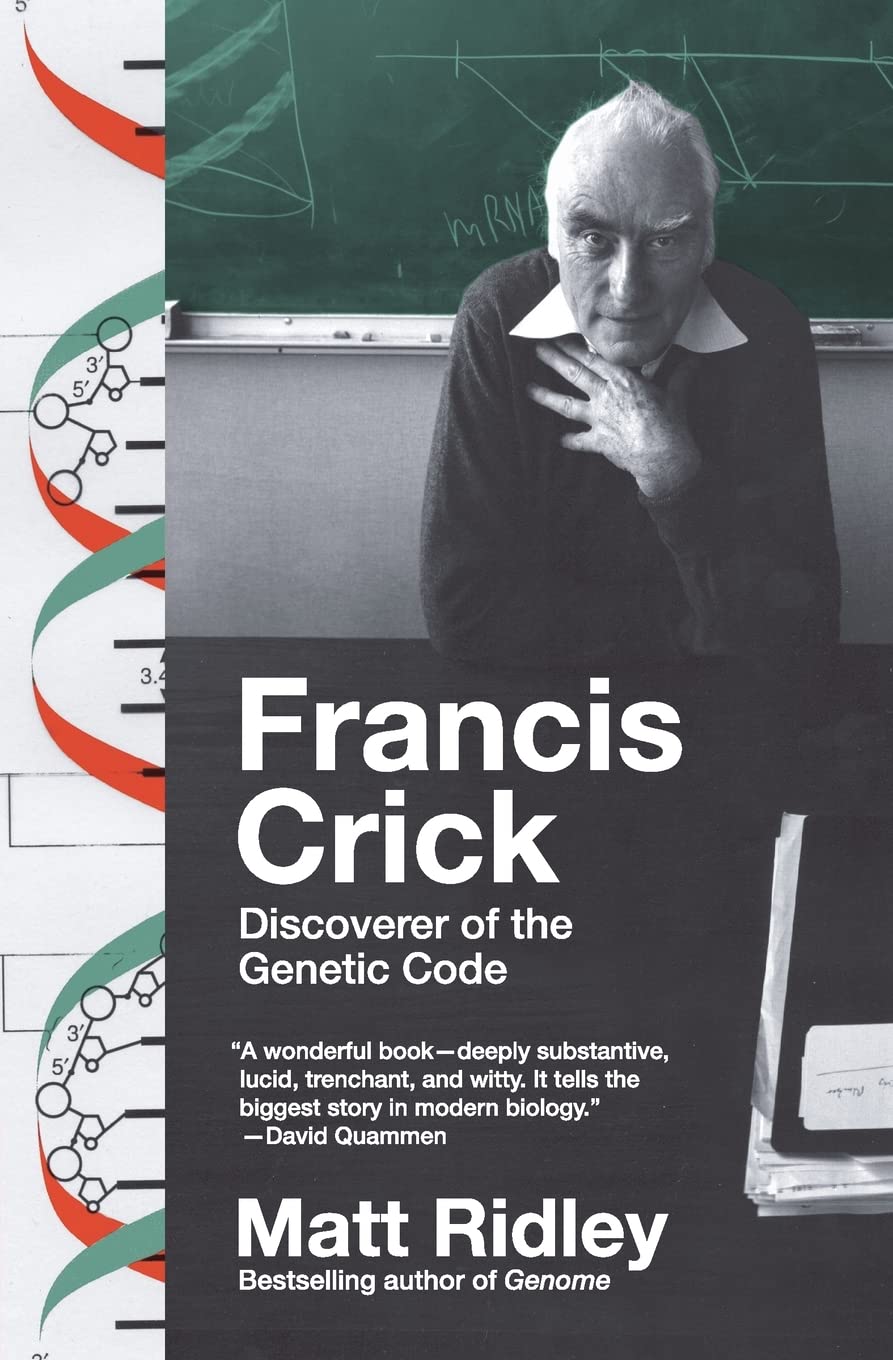 Francis Crick: Discoverer of the Genetic Code (Eminent Lives) Paperback – November 3, 2009