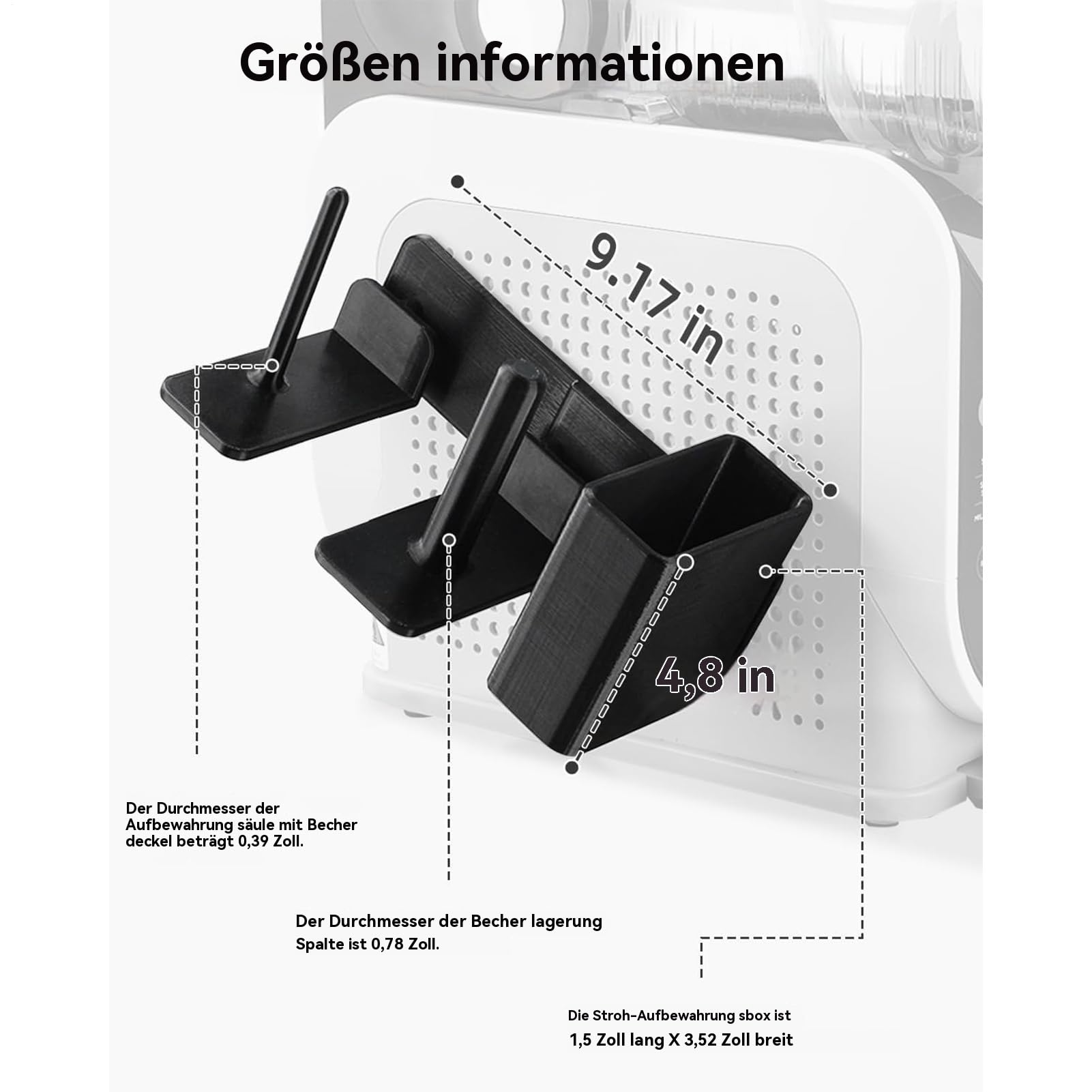 Auslaufhalter Für Ninja Slushie Maschine FS301 & FS300 – PETG 3D-Druck, Befestigt Den Griff