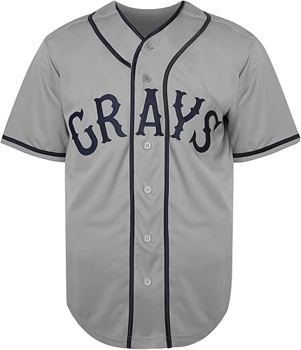 Miniatura 2 de Josh Gibson Jersey, 20 Homestead Grays Negro Liga Nacional Camiseta de Béisbol, Camiseta deportiva cosida S-3XL