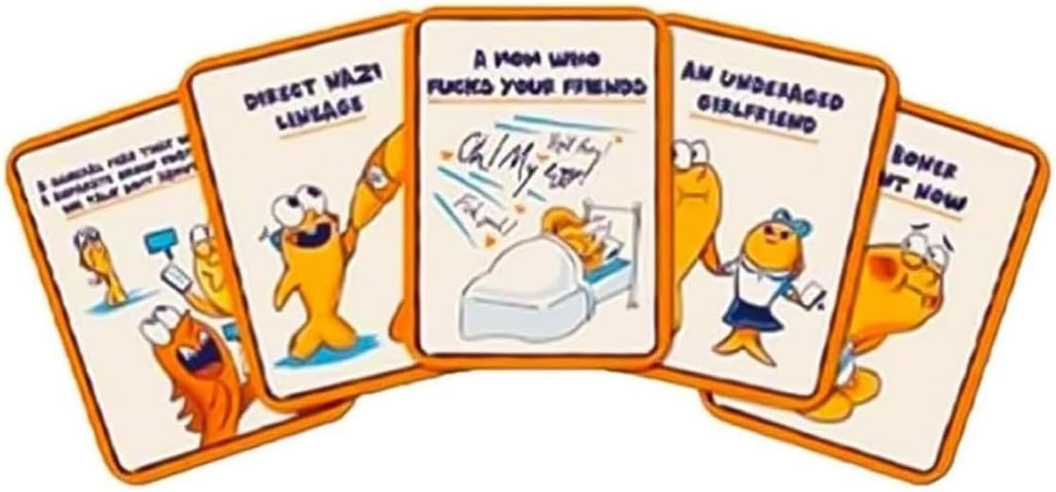 GYFGRTQ Go Card Game: Classic Fun with a Twist, Hilarious Interactive Gag Gift for Friends Couples & Coworkers