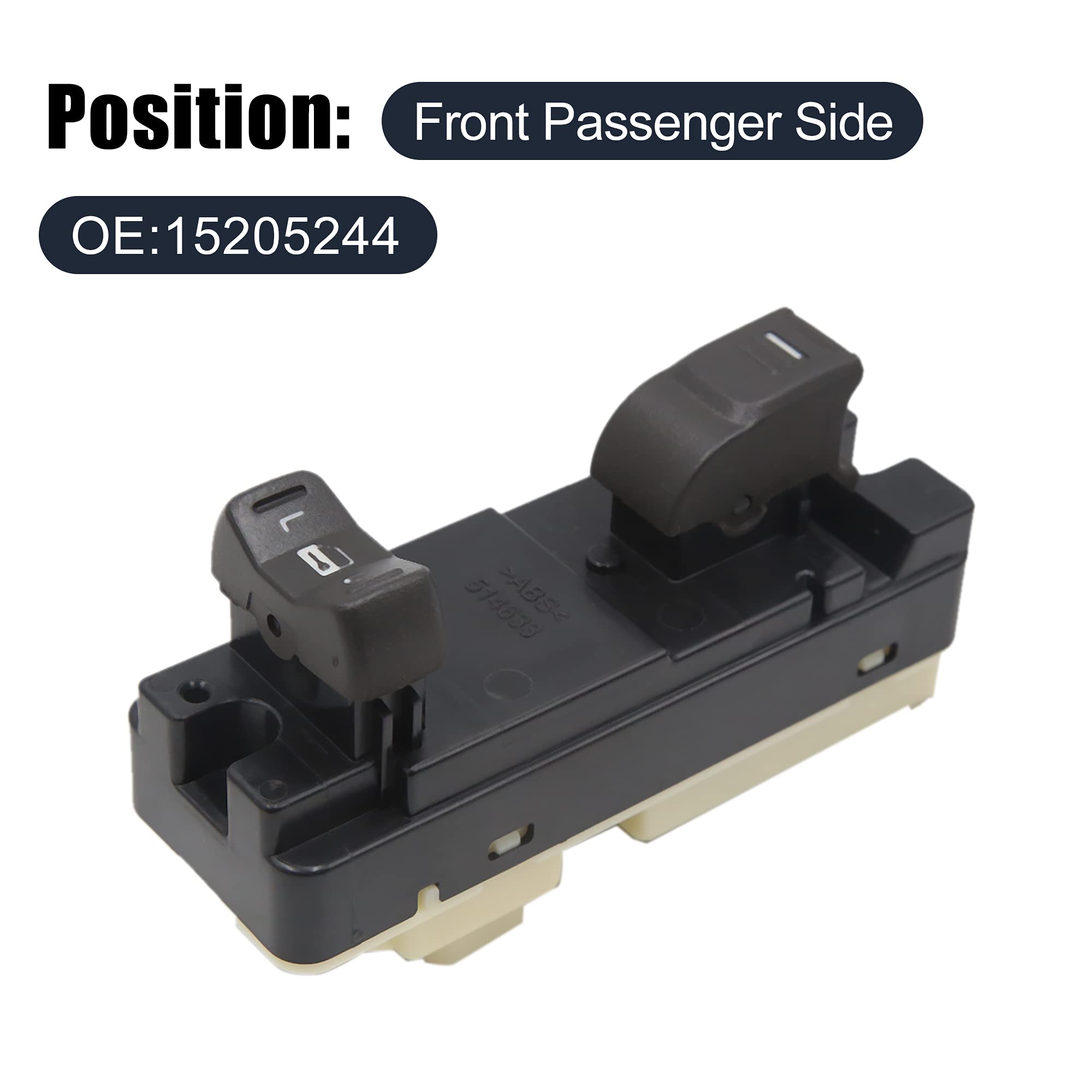 Amazon.com: uxcell Front Passenger Side Power Window Switch  