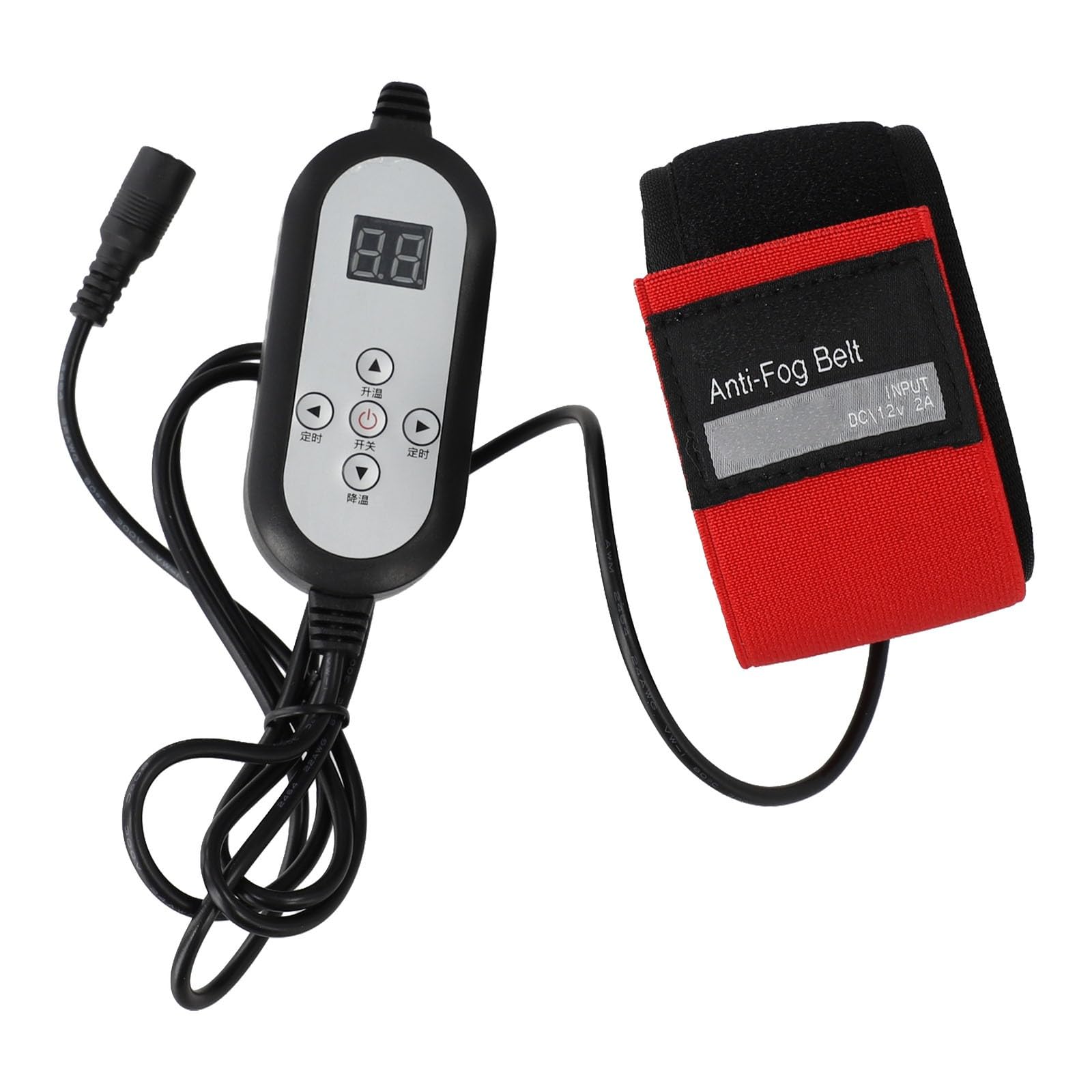 Teleskopobjektiv Tauheizband Anti-Kondensation, 12V betrieben mit intelligenter Temperaturregelung, für Objektive von 65mm bis 300mm