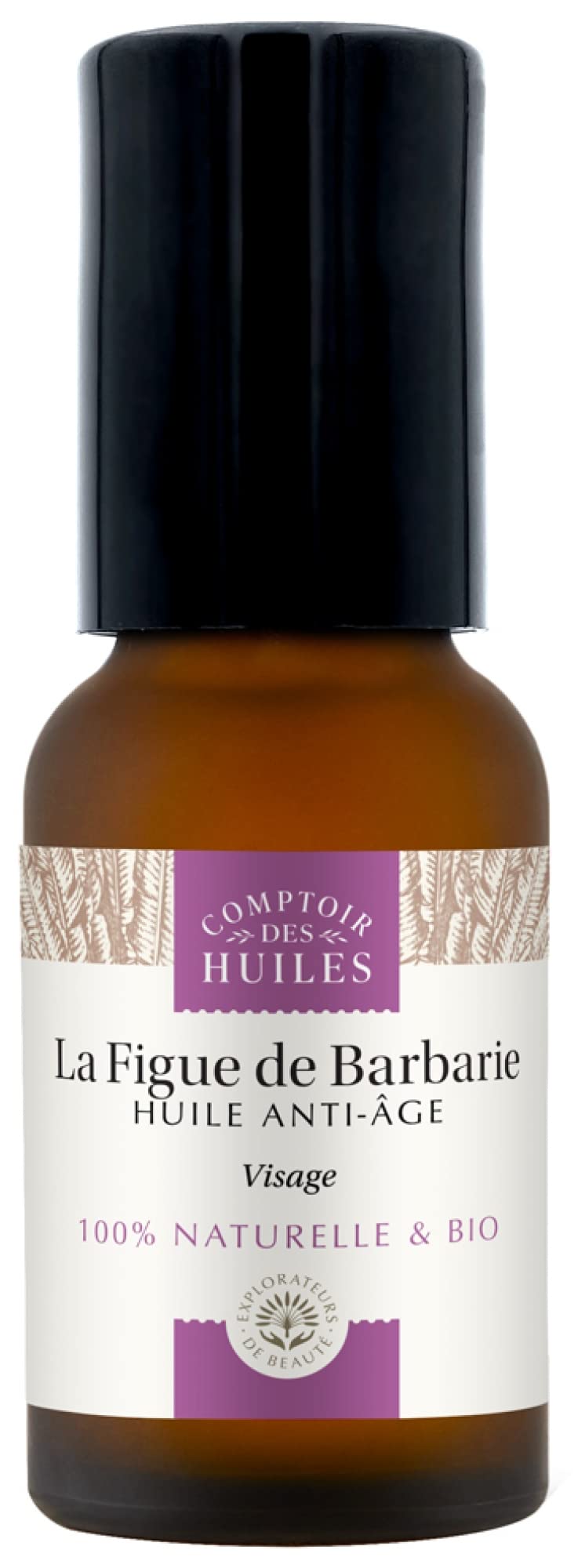 Comptoir des Huiles La Figue de Barbarie Huile Végétale Bio Roll-​On 15 ml